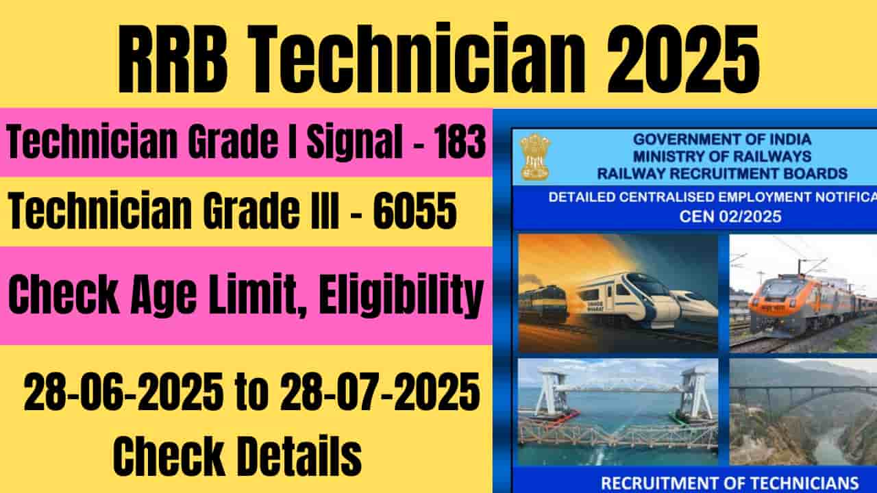 RRB Technician 2025