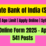 SBI PO Online Form 2025
