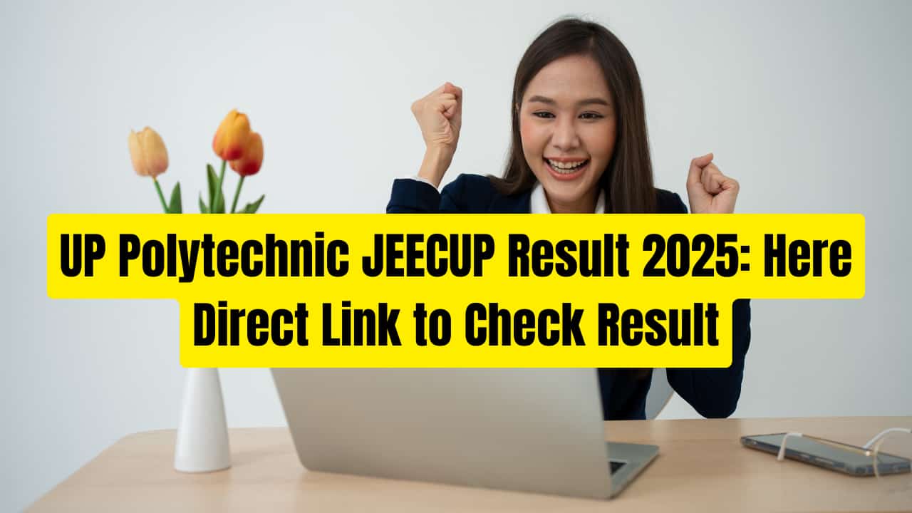 UP Polytechnic JEECUP Result 2025