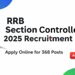RRB Section Controller 2025 Recruitment