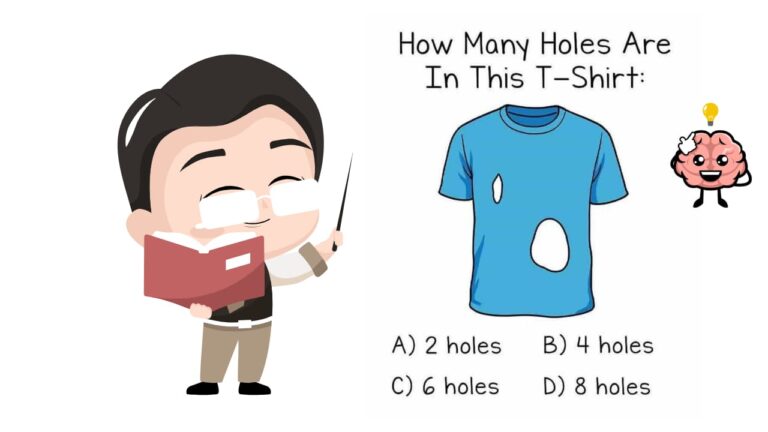 How Many Holes Are In This T-Shirt